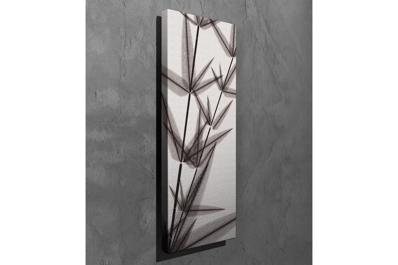 Canvas-taulu - Bambunversojen siluetti mustavalkoinen - Musta / Harmaa / Valkoinen - Sisustustuotteet - Taulu & taide - Canvas-taulu