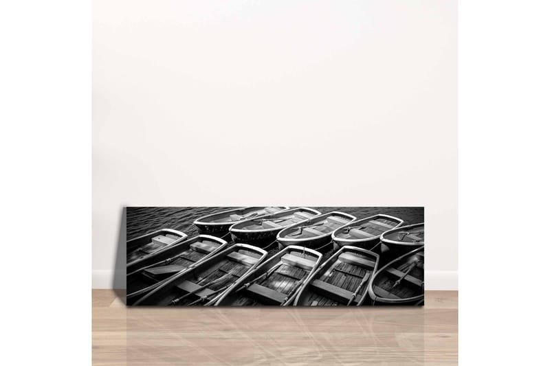 Canvas-taulu - Venekokoelma mustavalkoinen - Musta / Harmaa / Valkoinen - Sisustustuotteet - Taulu & taide - Canvas-taulu