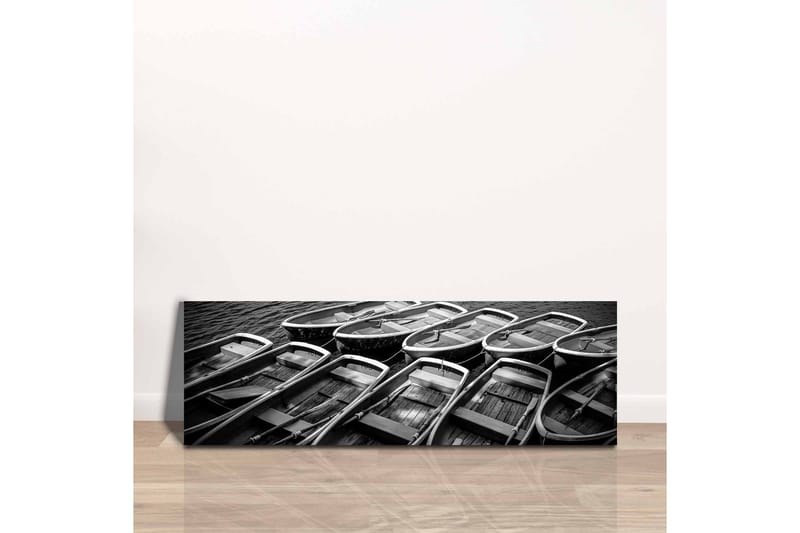 Canvas-taulu - Venekokoelma mustavalkoinen - Musta / Harmaa / Valkoinen - Sisustustuotteet - Taulu & taide - Canvas-taulu