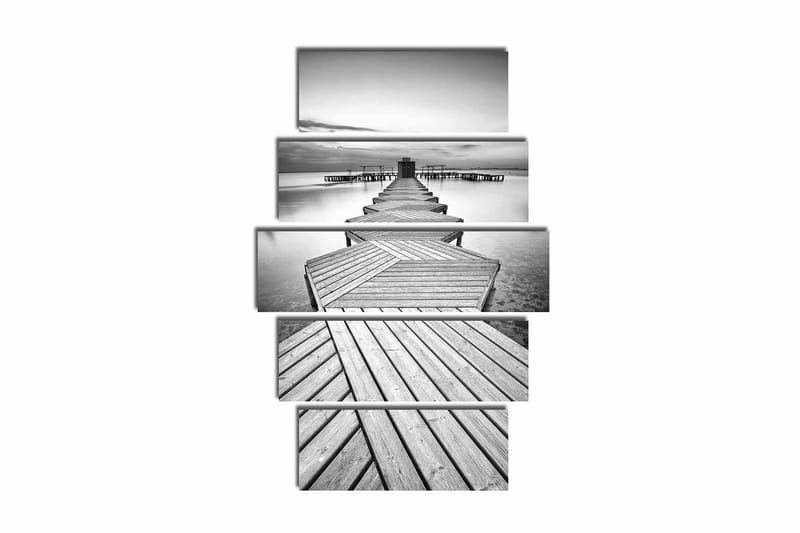 Canvastaulu 5-pak Monivärinen, 19x60 cm