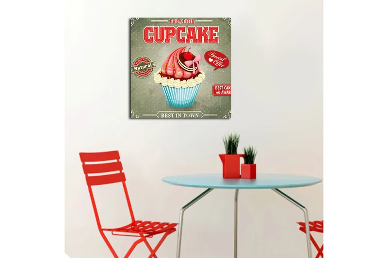 Canvastaulu Animal Monivärinen - 45x45 cm - Sisustustuotteet - Taulu & taide - Canvas-taulu