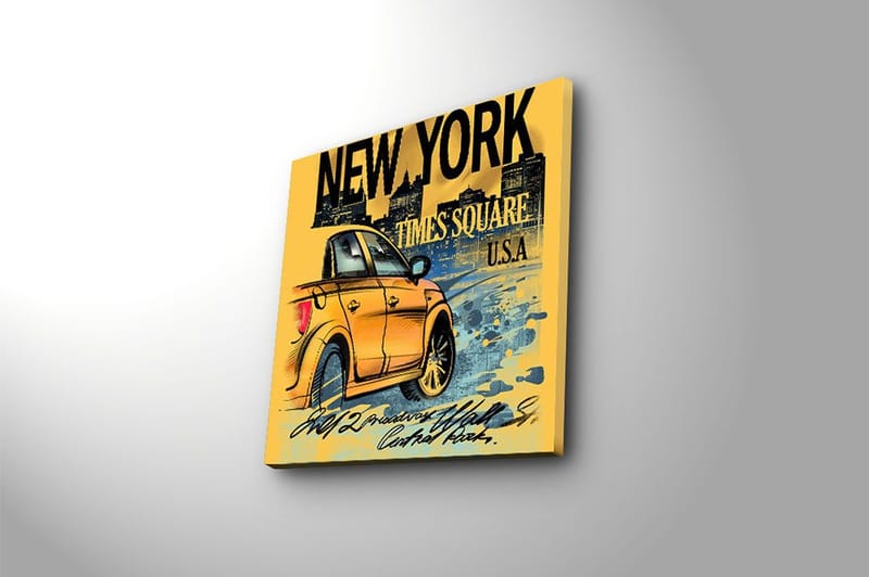 Canvastaulu Animal Monivärinen - 45x45 cm - Sisustustuotteet - Taulu & taide - Canvas-taulu