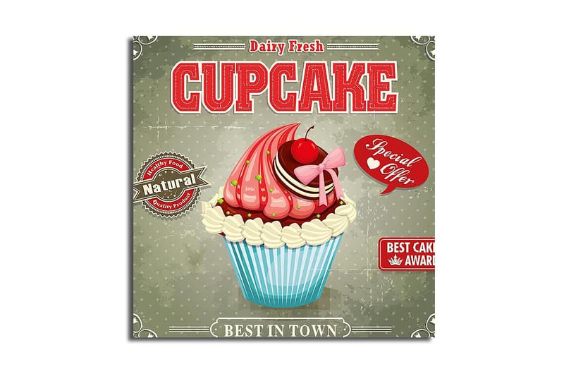 Canvastaulu Animal Monivärinen, 45x45 cm