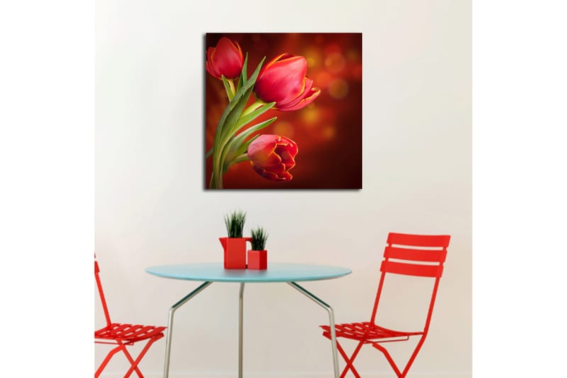 Canvastaulu Animal Monivärinen - 45x45 cm - Sisustustuotteet - Taulu & taide - Canvas-taulu