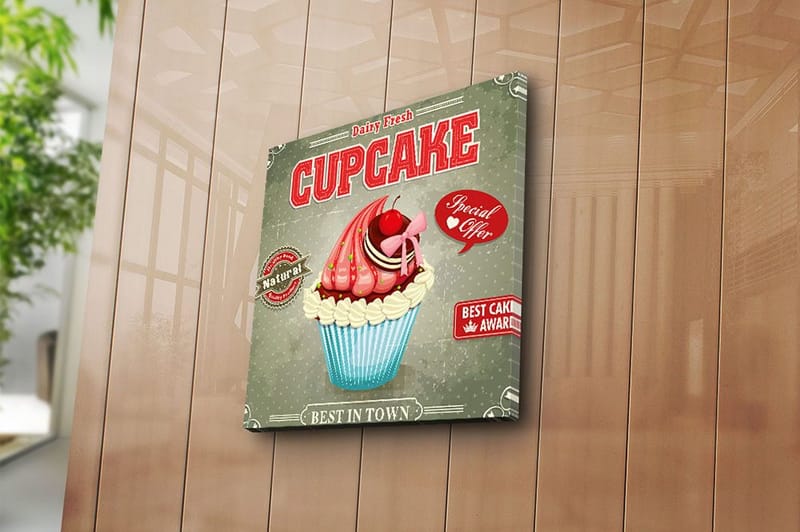 Canvastaulu Animal Monivärinen - 45x45 cm - Sisustustuotteet - Taulu & taide - Canvas-taulu