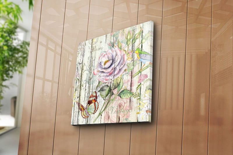 Canvastaulu Animal Monivärinen - 45x45 cm - Sisustustuotteet - Taulu & taide - Canvas-taulu