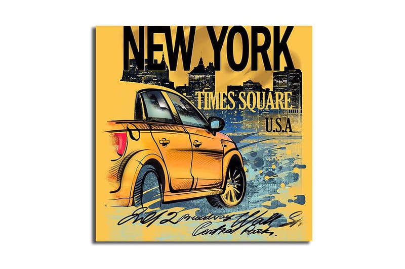 Canvastaulu Animal Monivärinen, 45x45 cm