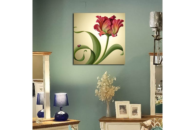 Canvastaulu Animal Monivärinen - 45x45 cm - Sisustustuotteet - Taulu & taide - Canvas-taulu