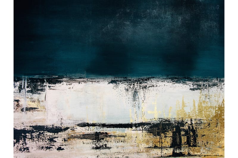 Canvastaulu Blue Abstract - 80x120 cm - Sisustustuotteet - Taulu & taide - Canvas-taulu