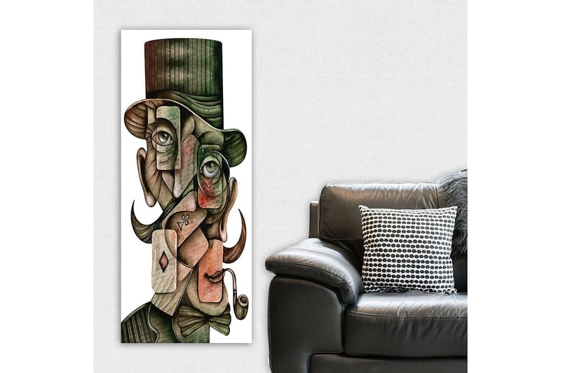 Canvastaulu DKY Abstract & Fractals Monivärinen - 50x120 cm - Sisustustuotteet - Taulu & taide - Canvas-taulu