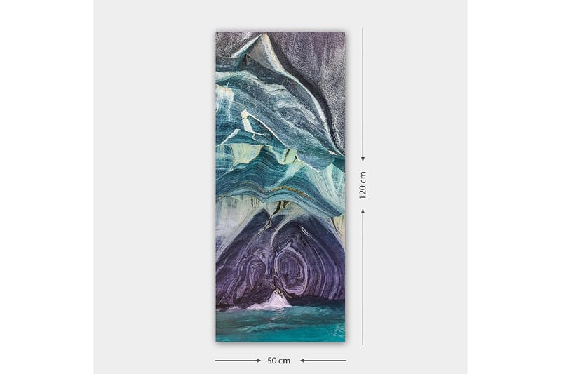 Canvastaulu DKY Abstract & Fractals Monivärinen - 50x120 cm - Sisustustuotteet - Taulu & taide - Canvas-taulu