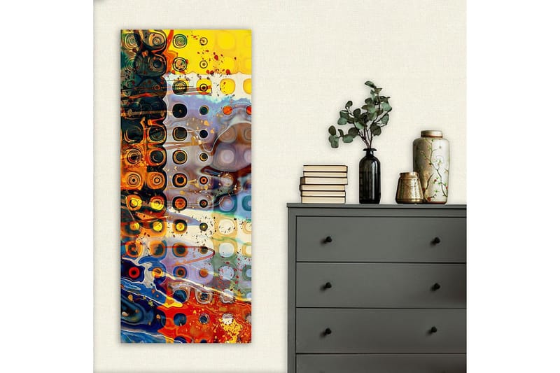 Canvastaulu DKY Abstract & Fractals Monivärinen - 50x120 cm - Sisustustuotteet - Taulu & taide - Canvas-taulu