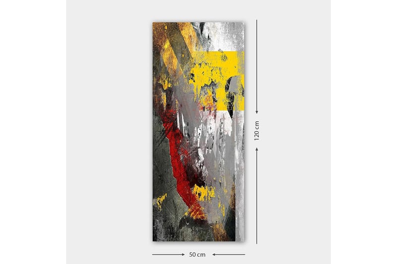 Canvastaulu DKY Abstract & Fractals Monivärinen - 50x120 cm - Sisustustuotteet - Taulu & taide - Canvas-taulu