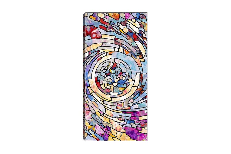 Canvastaulu DKY Abstract & Fractals Monivärinen - 50x120 cm - Sisustustuotteet - Taulu & taide - Canvas-taulu
