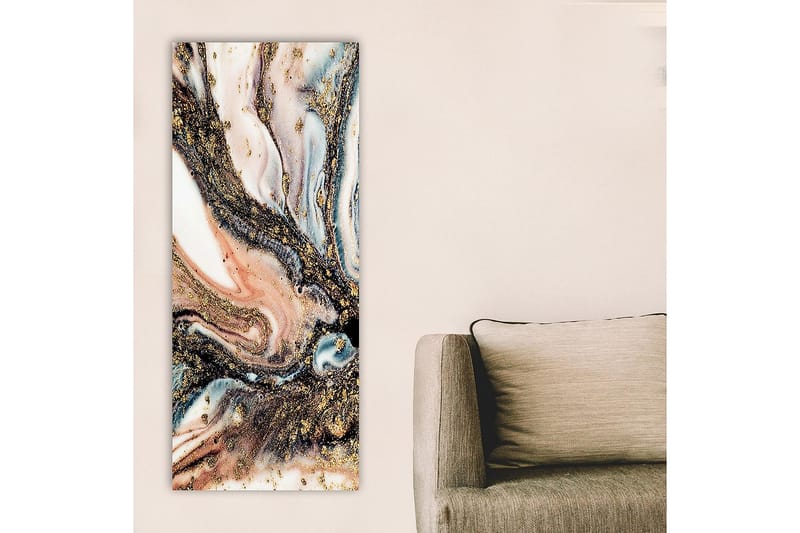 Canvastaulu DKY Abstract & Fractals Monivärinen - 50x120 cm - Sisustustuotteet - Taulu & taide - Canvas-taulu