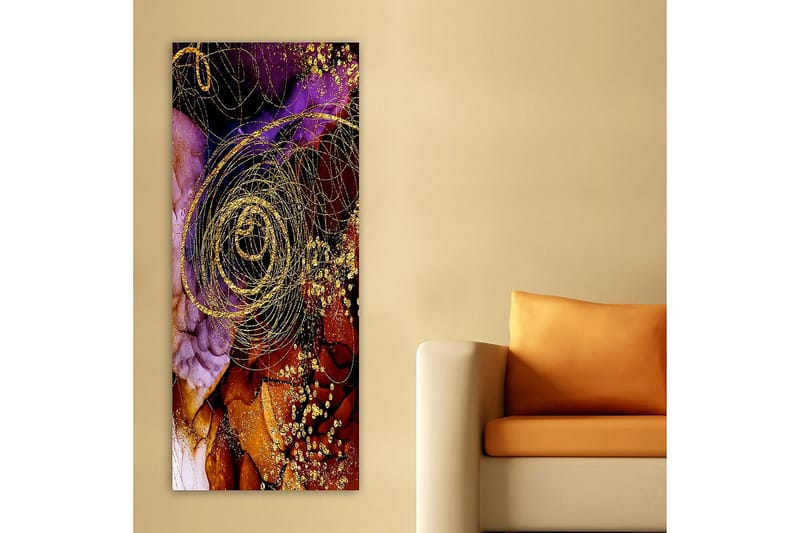 Canvastaulu DKY Abstract & Fractals Monivärinen - 50x120 cm - Sisustustuotteet - Taulu & taide - Canvas-taulu