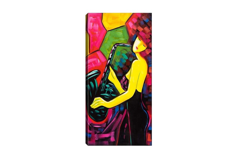 Canvastaulu DKY Abstract & Fractals Monivärinen - 50x120 cm - Sisustustuotteet - Taulu & taide - Canvas-taulu