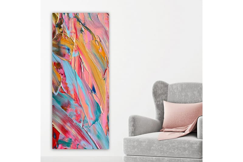 Canvastaulu DKY Abstract & Fractals Monivärinen - 50x120 cm - Sisustustuotteet - Taulu & taide - Canvas-taulu