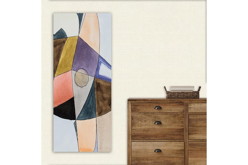Canvastaulu DKY Abstract & Fractals Monivärinen - 50x120 cm - Sisustustuotteet - Taulu & taide - Canvas-taulu