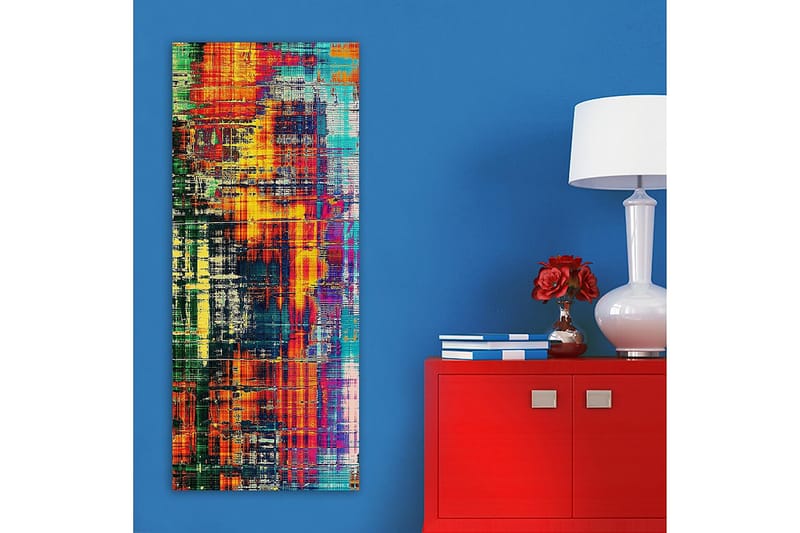 Canvastaulu DKY Abstract & Fractals Monivärinen - 50x120 cm - Sisustustuotteet - Taulu & taide - Canvas-taulu