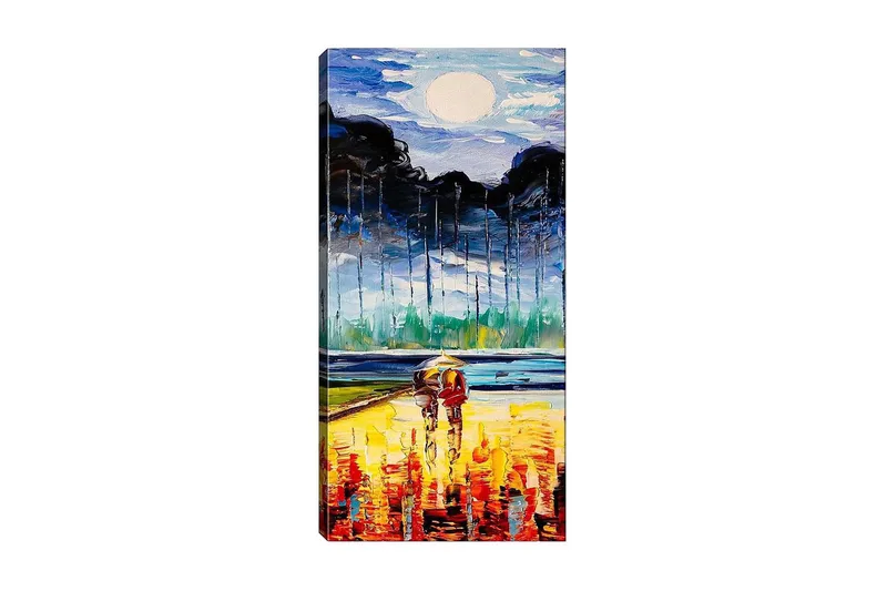 Canvastaulu DKY Abstract & Fractals Monivärinen, 50x120 cm