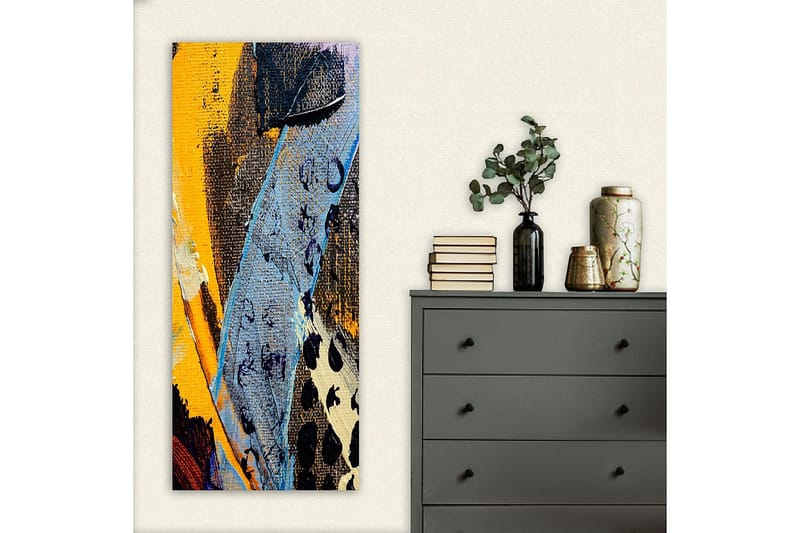 Canvastaulu DKY Abstract & Fractals Monivärinen - 50x120 cm - Sisustustuotteet - Taulu & taide - Canvas-taulu
