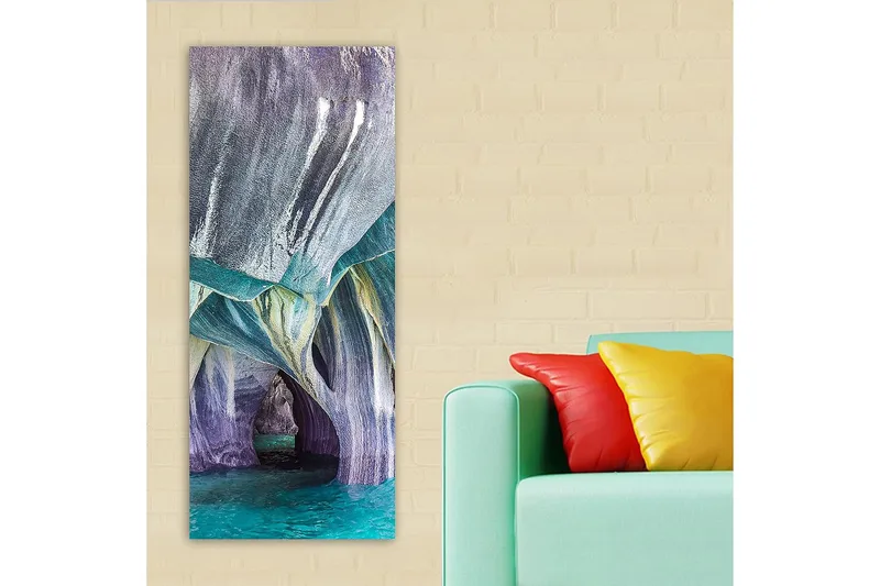 Canvastaulu DKY Abstract & Fractals Monivärinen - 50x120 cm - Sisustustuotteet - Taulu & taide - Canvas-taulu