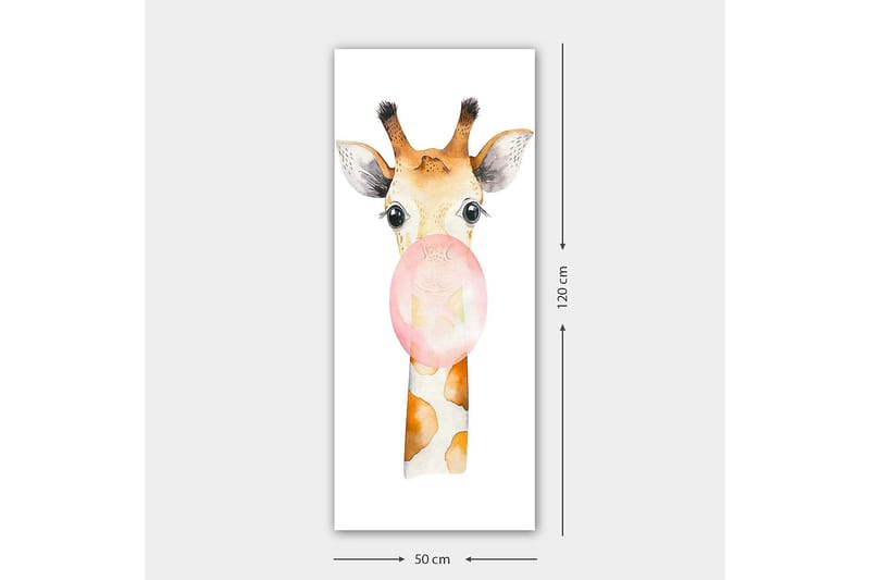 Canvastaulu DKY Animals Monivärinen - 50x120 cm - Sisustustuotteet - Taulu & taide - Canvas-taulu