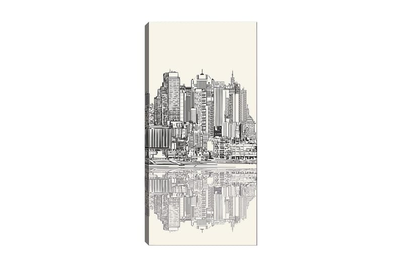 Canvastaulu DKY Cities & Countries Monivärinen - 50x120 cm - Sisustustuotteet - Taulu & taide - Canvas-taulu