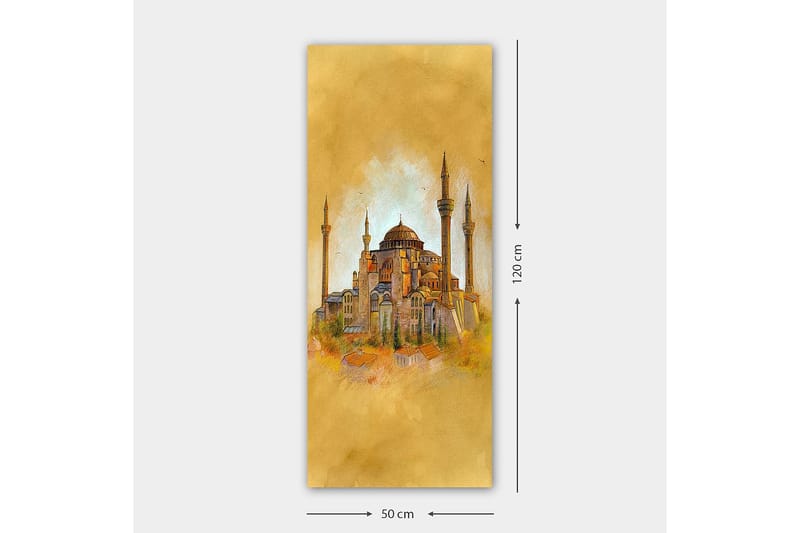 Canvastaulu DKY Cities & Countries Monivärinen - 50x120 cm - Sisustustuotteet - Taulu & taide - Canvas-taulu