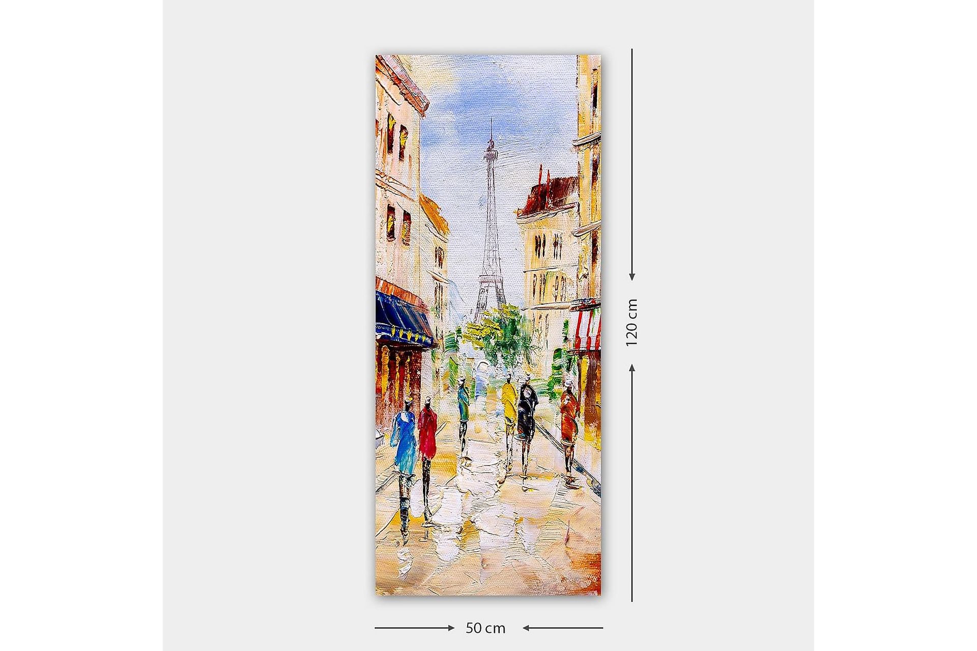 Canvastaulu DKY Cities & Countries Monivärinen - 50x120 cm - Sisustustuotteet - Taulu & taide - Canvas-taulu