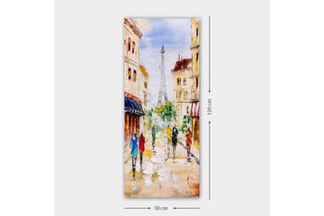 Canvastaulu DKY Cities & Countries Monivärinen - 50x120 cm - Sisustustuotteet - Taulu & taide - Canvas-taulu