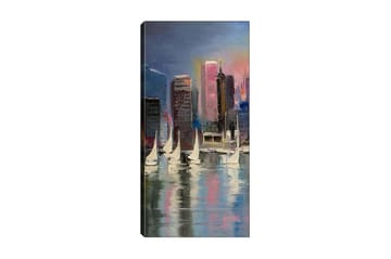 Canvastaulu DKY Cities & Countries Monivärinen - 50x120 cm - Sisustustuotteet - Taulu & taide - Canvas-taulu