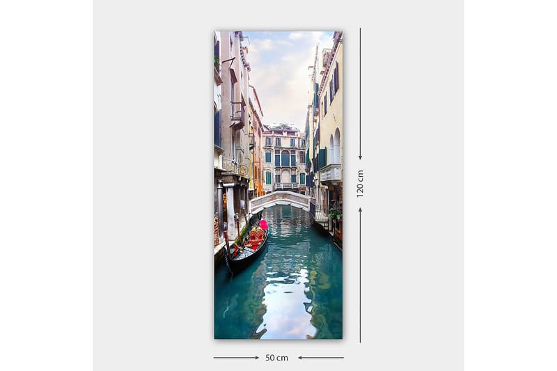 Canvastaulu DKY Cities & Countries Monivärinen - 50x120 cm - Sisustustuotteet - Taulu & taide - Canvas-taulu