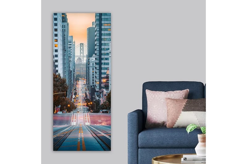 Canvastaulu DKY Cities & Countries Monivärinen - 50x120 cm - Sisustustuotteet - Taulu & taide - Canvas-taulu