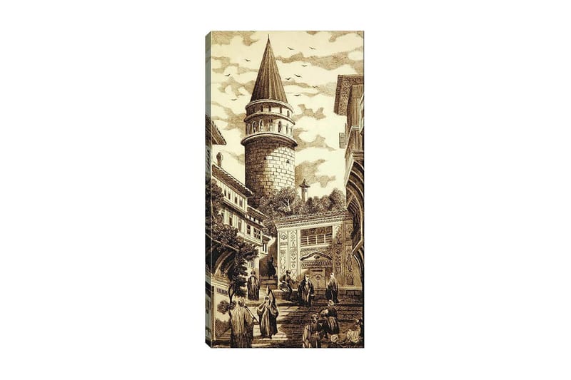 Canvastaulu DKY Cities & Countries Monivärinen - 50x120 cm - Sisustustuotteet - Taulu & taide - Canvas-taulu