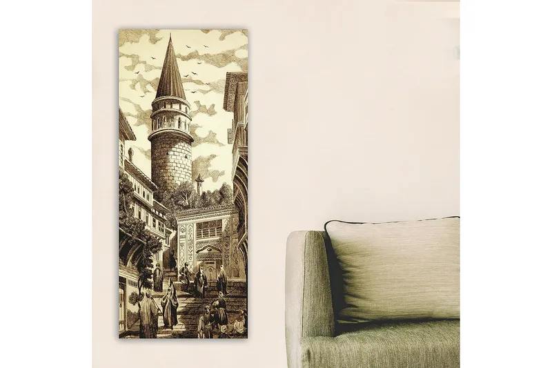 Canvastaulu DKY Cities & Countries Monivärinen - 50x120 cm - Sisustustuotteet - Taulu & taide - Canvas-taulu