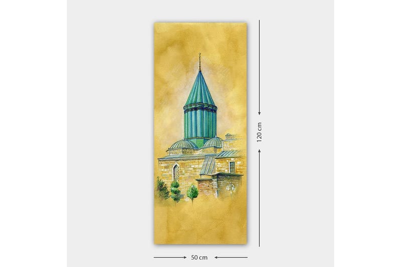 Canvastaulu DKY Cities & Countries Monivärinen - 50x120 cm - Sisustustuotteet - Taulu & taide - Canvas-taulu