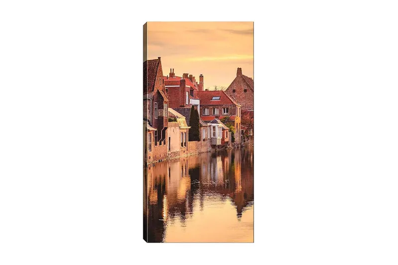 Canvastaulu DKY Cities & Countries Monivärinen, 50x120 cm