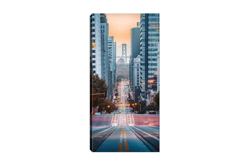 Canvastaulu DKY Cities & Countries Monivärinen, 50x120 cm