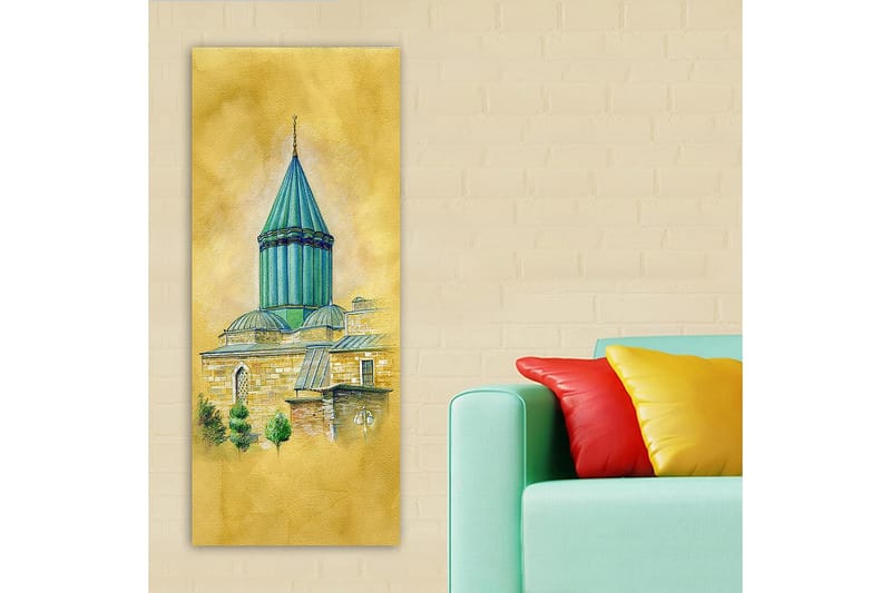 Canvastaulu DKY Cities & Countries Monivärinen - 50x120 cm - Sisustustuotteet - Taulu & taide - Canvas-taulu