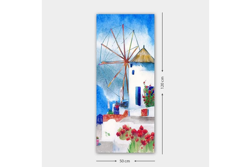 Canvastaulu DKY Cities & Countries Monivärinen - 50x120 cm - Sisustustuotteet - Taulu & taide - Canvas-taulu