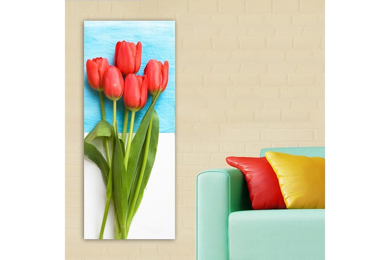Canvastaulu DKY Floral & Botanical Monivärinen - 50x120 cm - Sisustustuotteet - Taulu & taide - Canvas-taulu