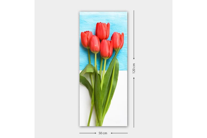 Canvastaulu DKY Floral & Botanical Monivärinen - 50x120 cm - Canvas-taulu - Seinäkoristeet