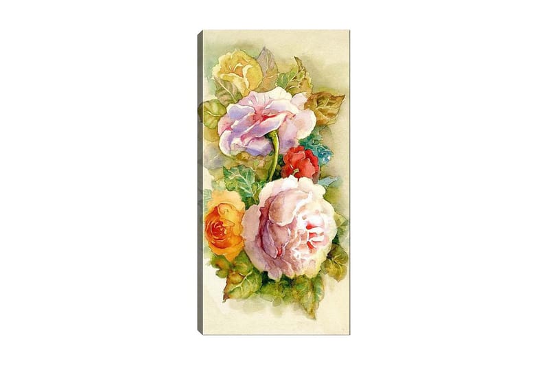 Canvastaulu DKY Floral & Botanical Monivärinen - 50x120 cm - Sisustustuotteet - Taulu & taide - Canvas-taulu