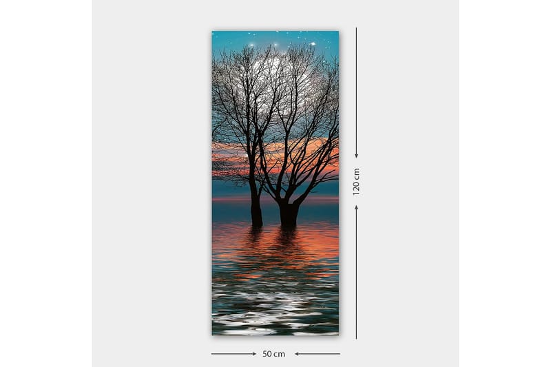 Canvastaulu DKY Floral & Botanical Monivärinen - 50x120 cm - Sisustustuotteet - Taulu & taide - Canvas-taulu