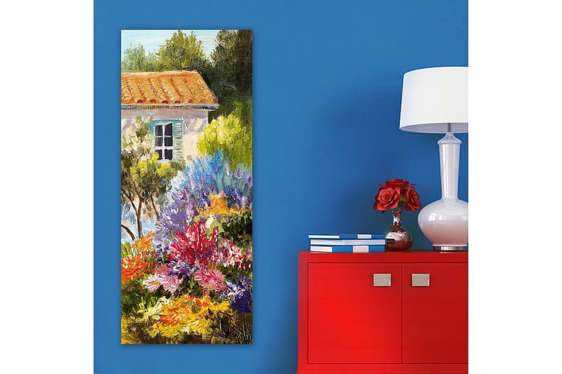 Canvastaulu DKY Floral & Botanical Monivärinen - 50x120 cm - Sisustustuotteet - Taulu & taide - Canvas-taulu