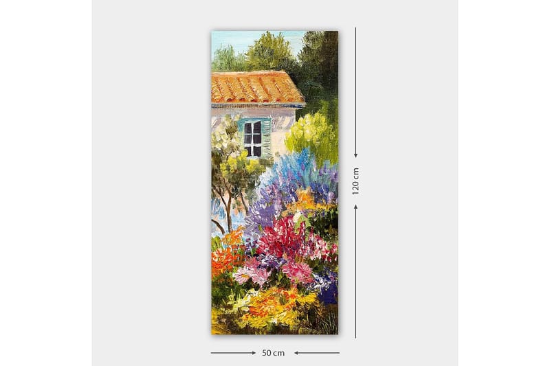 Canvastaulu DKY Floral & Botanical Monivärinen - 50x120 cm - Sisustustuotteet - Taulu & taide - Canvas-taulu