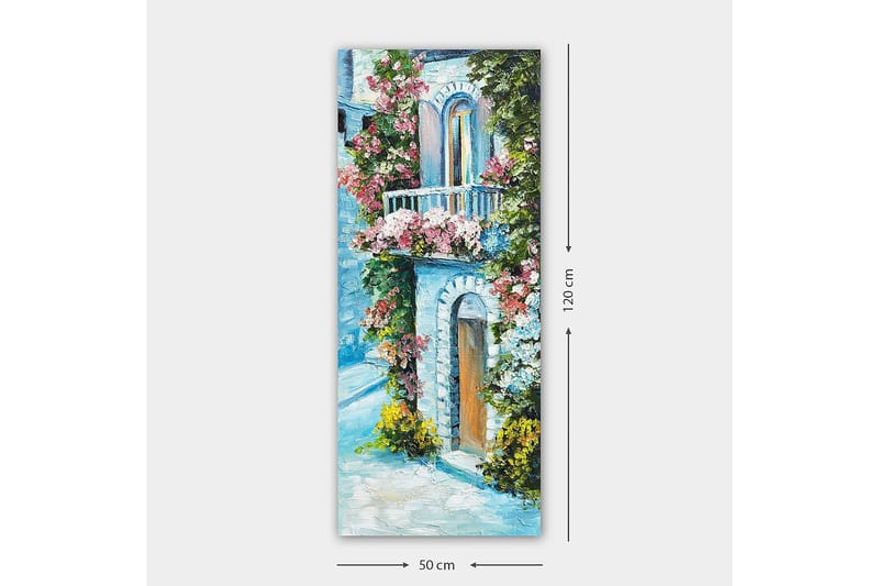 Canvastaulu DKY Floral & Botanical Monivärinen - 50x120 cm - Sisustustuotteet - Taulu & taide - Canvas-taulu