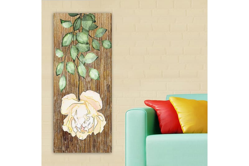 Canvastaulu DKY Floral & Botanical Monivärinen - 50x120 cm - Canvas-taulu - Seinäkoristeet